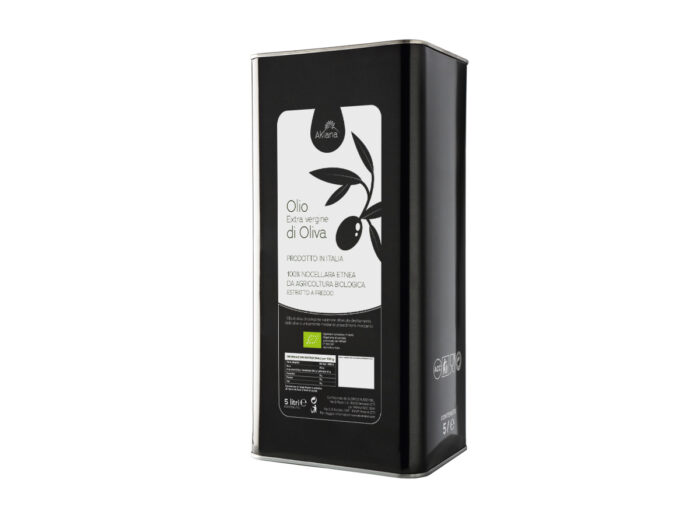 Olio Extra Vergine di Oliva da agricoltura biologica - Latta 5lt