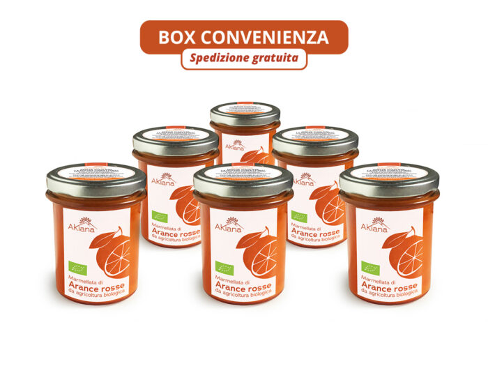 Marmellata di Arance Bio - Box 6pz