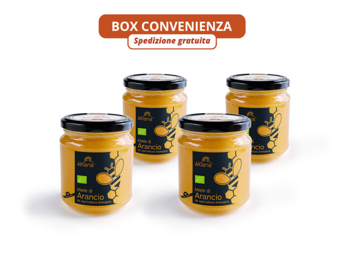 Miele di Arancio Bio - Box 4pz